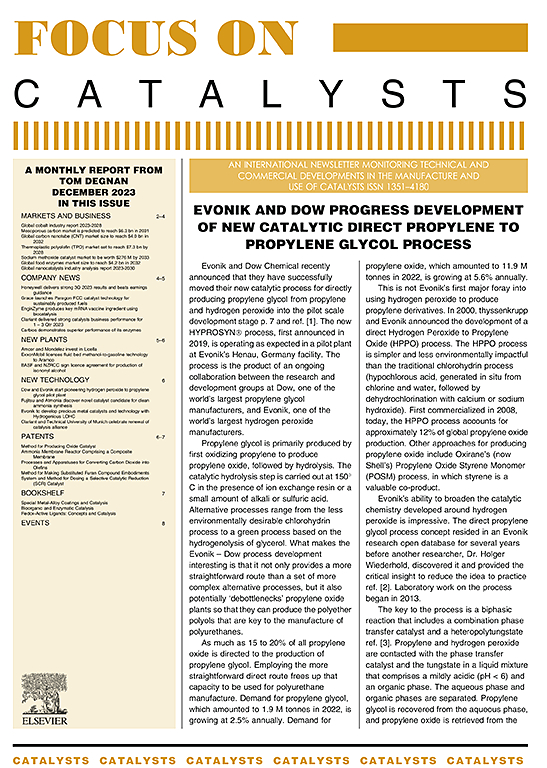 Go to journal home page - Focus on Catalysts